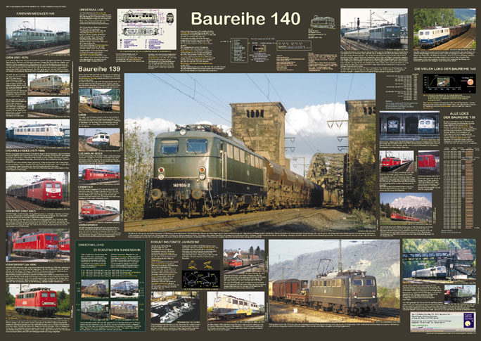 Poster "Baureihe 140"